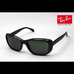 Ray Ban RB4174 Sunglasses-601 Shiny Black-56mm